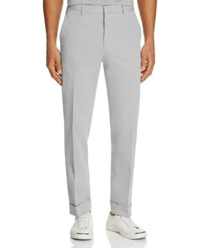 Polo Ralph Lauren Cotton-linen Blend Slim Fit Trousers - 100% Exclusive In Gray
