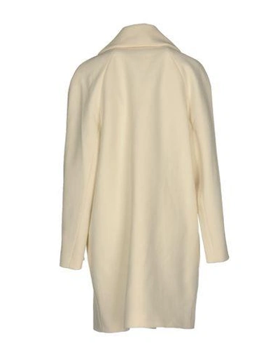 Shop Barbara Bui Coat In Ivory