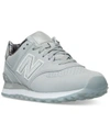 NEW BALANCE WOMEN'S 574 LUXE REPTILE CASUAL SNEAKERS FROM FINISH LINE