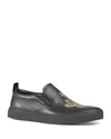 GUCCI Snake Slip On Sneakers,1552751NERO