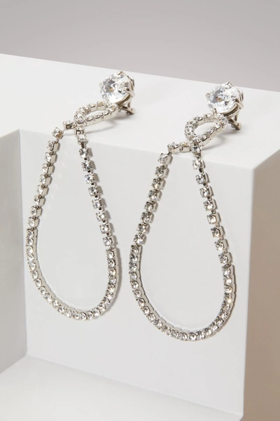 Shop Miu Miu Crystal Earrings