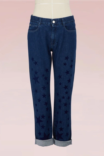 Shop Stella Mccartney Skinny Boyfriend Jeans In 4062 - Midnight