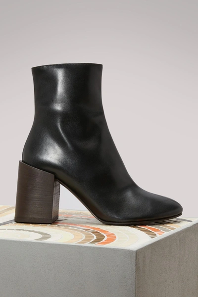 Shop Acne Studios Saul Ankle Boots In Black