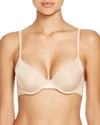 Calvin Klein Sculpted Lightly-lined Demi Bra Qf1739 In Bare