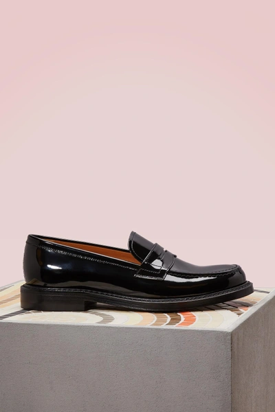 Shop Church's Staden Leather Loafers In Black