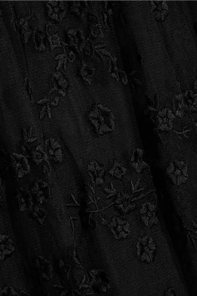 Shop Needle & Thread Shadow Embellished Tulle Blouse