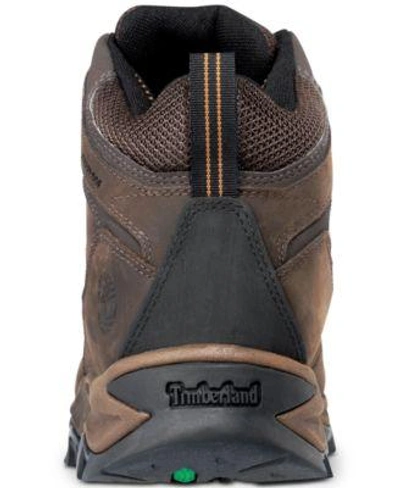 Shop Timberland Men&#039;s Maddsen Hiking Boots In Dark Brown