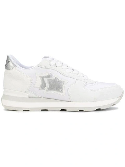 Shop Atlantic Stars Sneakers Mit Schnürung In White