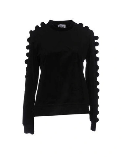 Shop Christopher Shannon Sweatshirts In Black