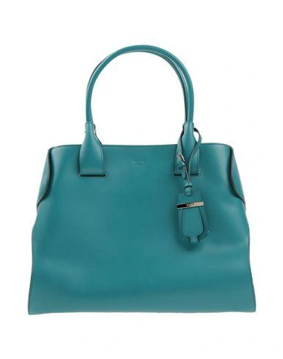 Shop Tod's Handbag In Green