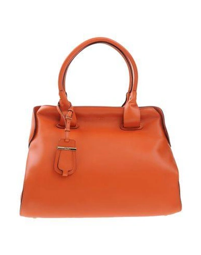 Shop Tod's Handbag In Rust