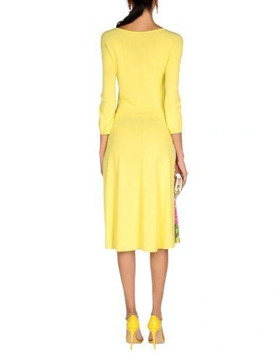 Shop Antonio Marras Knee-length Dress In Yellow