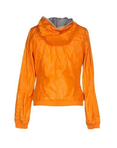 Shop Duvetica Bomber In Orange