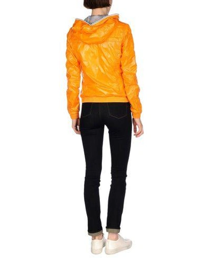 Shop Duvetica Bomber In Orange