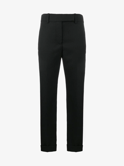 Shop Haider Ackermann Straight Leg Trousers In Black