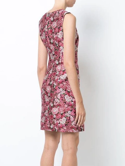 Shop Adam Lippes Floral Brocade Sheath Dress