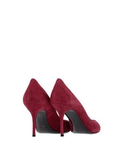 Shop Casadei Pump In Garnet