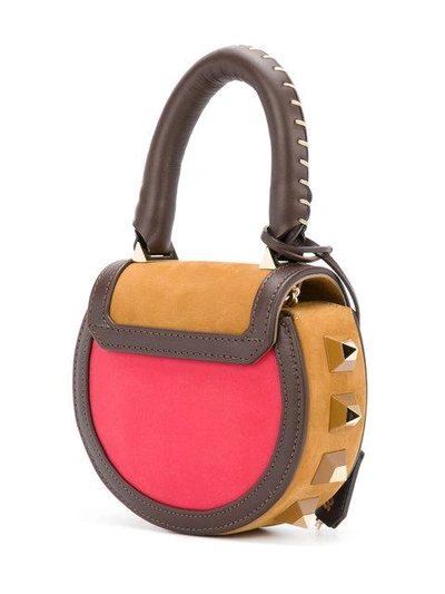 Shop Salar Tri-colour Mini Shoulder Bag