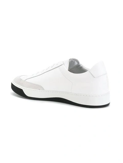 Shop Common Projects Low Top Lace-up Sneakers - White