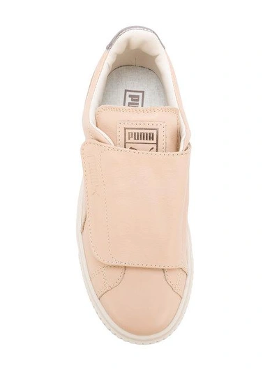 Shop Puma Basket Platform Big Strap Sneakers