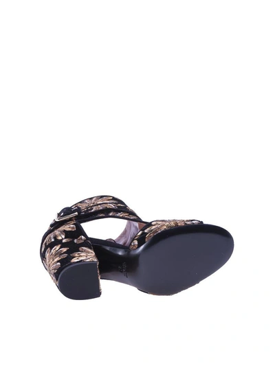 Shop Laurence Dacade Rush Sandals From Laurece Dacade In Black Gold