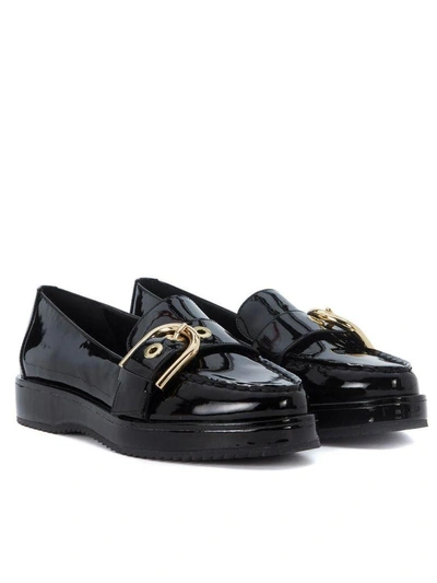 Shop Michael Kors Cooper Slip On In Patent Leather In Black