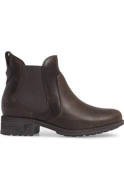 Shop Ugg Bonham Chelsea Boot In Grey Leather