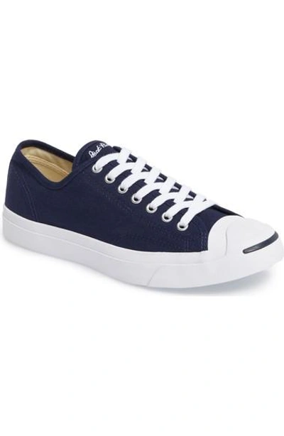 Shop Converse 'jack Purcell' Sneaker In Midnight Navy