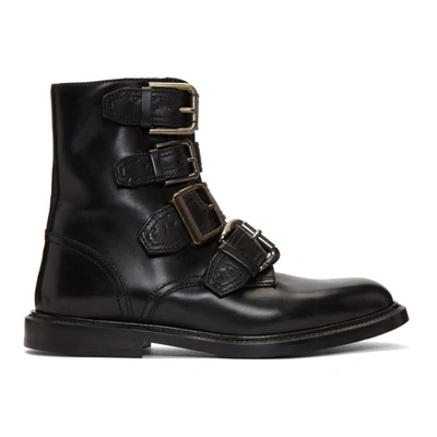 Shop Dolce & Gabbana Black Michelangelo Boots