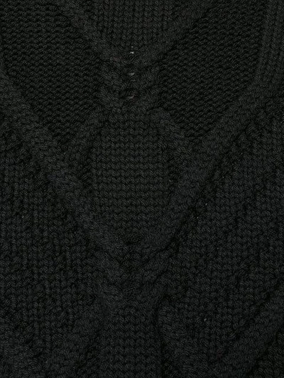 ribbed knit jumper