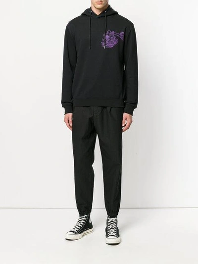 Shop Mcq By Alexander Mcqueen Drawstring Track Pants In Black