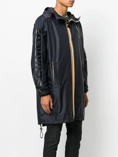 Shop Dsquared2 X K-way Parka Coat