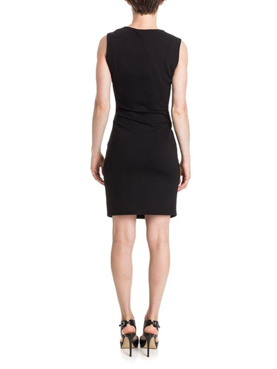 Shop Philipp Plein Copys Viscose Blend Dress In Black