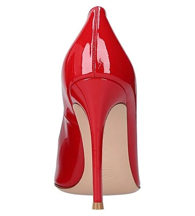 Shop Gianvito Rossi Paris 105 Patent-leather Court Shoes In Red