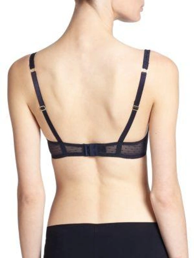 Shop Stella Mccartney Julia Stargazing Contour Balconette Bra In Black