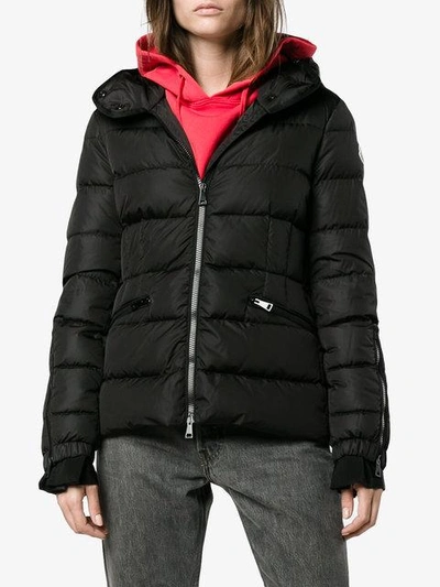 Shop Moncler Classic Padded Jacket In Black