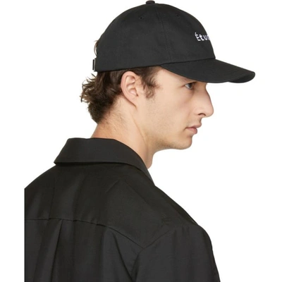 Shop Etudes Studio Black Still Logo Cap