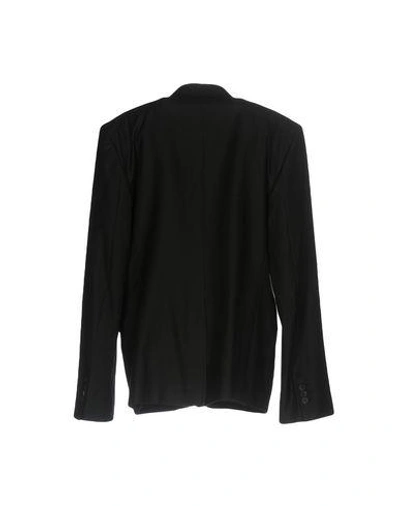 Shop Ann Demeulemeester Blazers In Black