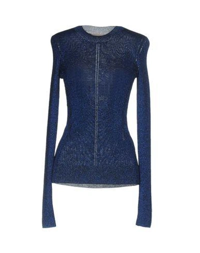 Shop Christopher Kane Sweater In Bright Blue
