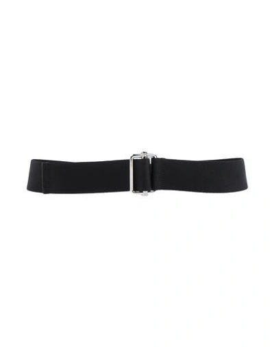 Shop Miu Miu Regular Belt In Black