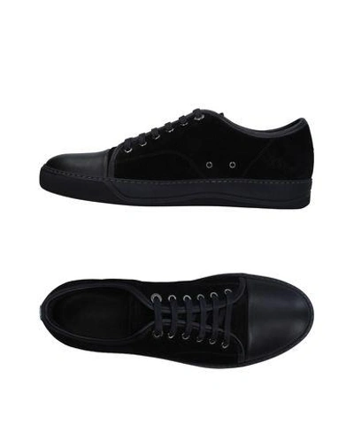 Shop Lanvin Sneakers In Black