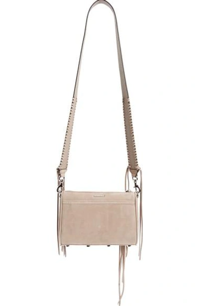 Shop Rebecca Minkoff Mini Mac Convertible Crossbody Bag - Brown In Sandstone