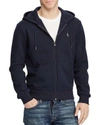 Polo Ralph Lauren Mens  Long-sleeved Double-knit Relaxed-fit Jersey Hoody In Aviator Navy