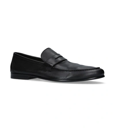 Shop Harrys Of London James Loafers In Black