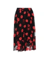 SIMONE ROCHA Floral-embroidered tulle skirt