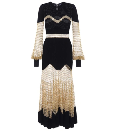 Shop Alexander Mcqueen Wool And Cashmere Dress In Llack