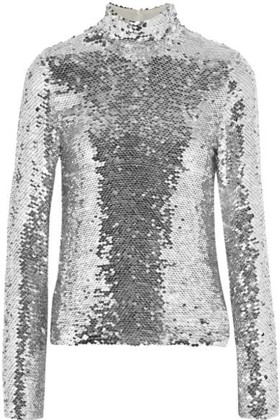 MSGM Tops : Buy MSGM Heart Turtleneck Top Online