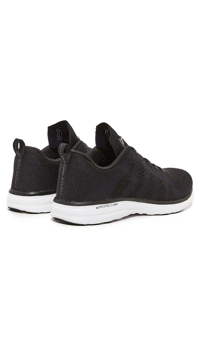 Shop Apl Athletic Propulsion Labs Cashmere Techloom Pro Running Sneakers In Black