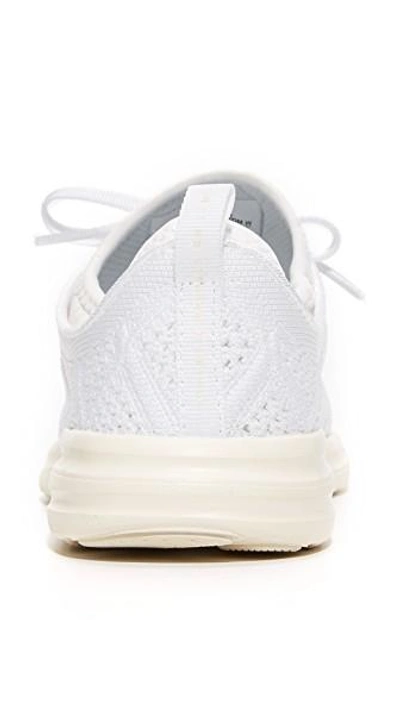 Shop Apl Athletic Propulsion Labs Techloom Phantom Sneakers In White Pristine