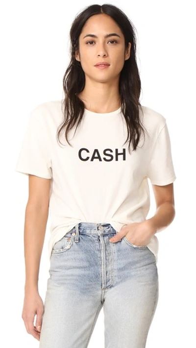 6397 Cash Boy Tee Shirt In White
